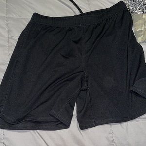 lands end basketball shorts- size small
